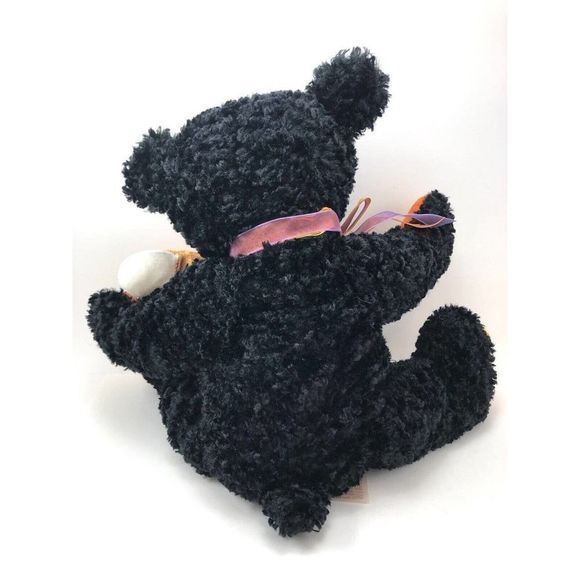 Dan Dee Collector's Choice Halloween Black Bear Candy Corn Plush Stuffed Animal - Picture 5 of 7